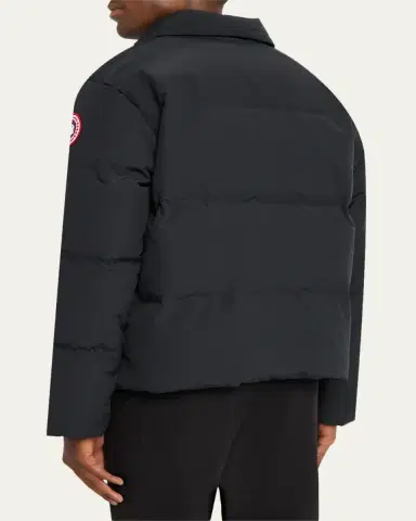 Canada Goose Men's Bayview Water-Repellent Down Parka Jacket | Thumbnail 3 Canada Goose Men's Bayview Water-Repellent Down Parka Jacket | Thumbnail 3