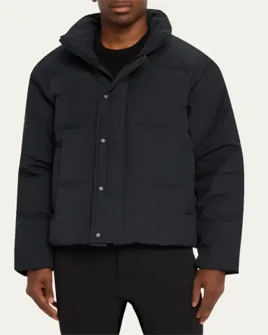 Canada Goose Men's Bayview Water-Repellent Down Parka Jacket | Thumbnail 4 Canada Goose Men's Bayview Water-Repellent Down Parka Jacket | Thumbnail 4