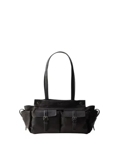 Prada Route Leather Tote Bag | Thumbnail 1