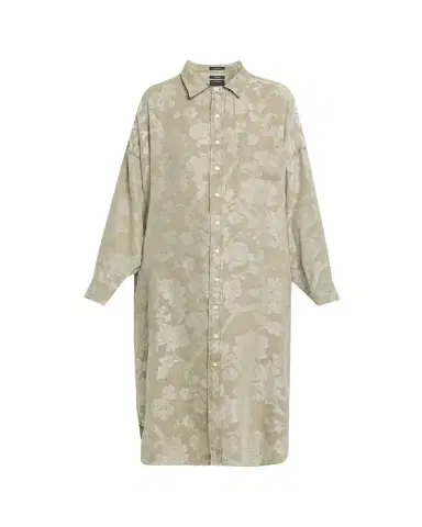 R13 Jumbo Linen-Blend Shirtdress | Thumbnail 1