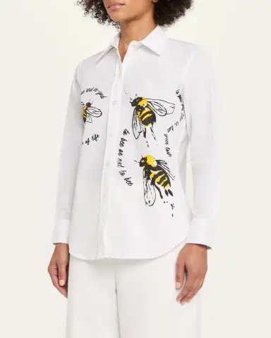 Libertine Bee Lieve New Classic Button-Down Shirt | Thumbnail 4