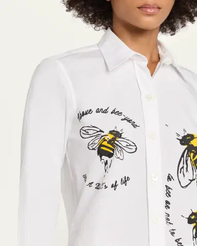 Libertine Bee Lieve New Classic Button-Down Shirt | Thumbnail 5