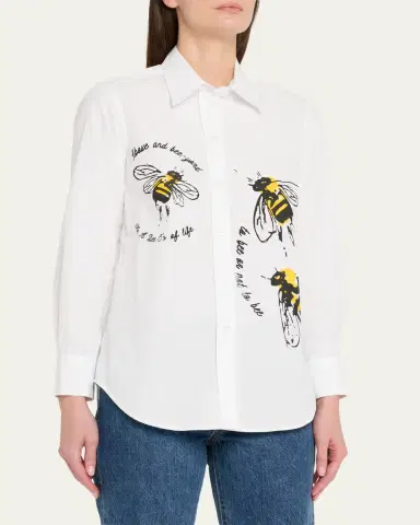 Libertine Bee Lieve New Classic Button-Down Shirt | Thumbnail 8