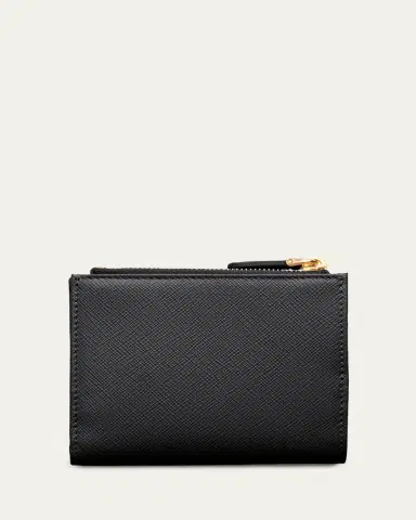Prada Leather Bifold Wallet | Thumbnail 3