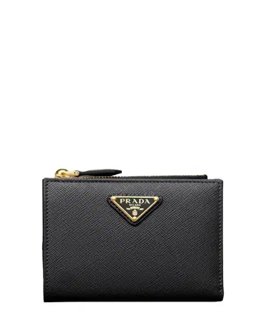 Prada Leather Bifold Wallet | Thumbnail 1