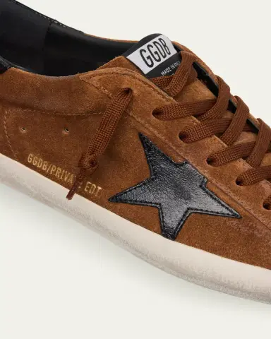 Golden Goose Men's Super-Star Suede Low-Top Sneakers | Thumbnail 3 Golden Goose Men's Super-Star Suede Low-Top Sneakers | Thumbnail 3
