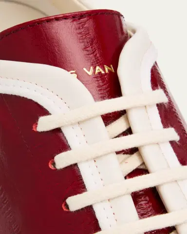 Dries Van Noten Leren Glossy Eel-Effect Leather Slim Sneakers | Thumbnail 5 Dries Van Noten Leren Glossy Eel-Effect Leather Slim Sneakers | Thumbnail 5
