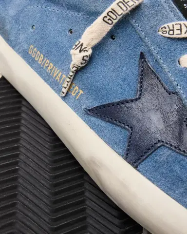 Golden Goose Men's Super-Star Suede Low-Top Sneakers | Thumbnail 3 Golden Goose Men's Super-Star Suede Low-Top Sneakers | Thumbnail 3