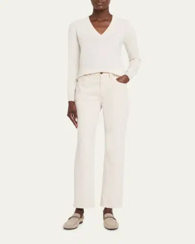 Brunello Cucinelli V-Neck Cashmere Sweater | Thumbnail 2