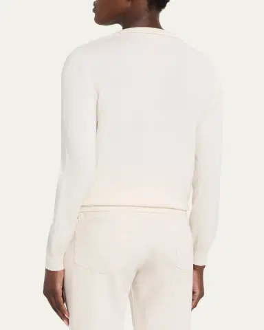 Brunello Cucinelli V-Neck Cashmere Sweater | Thumbnail 3