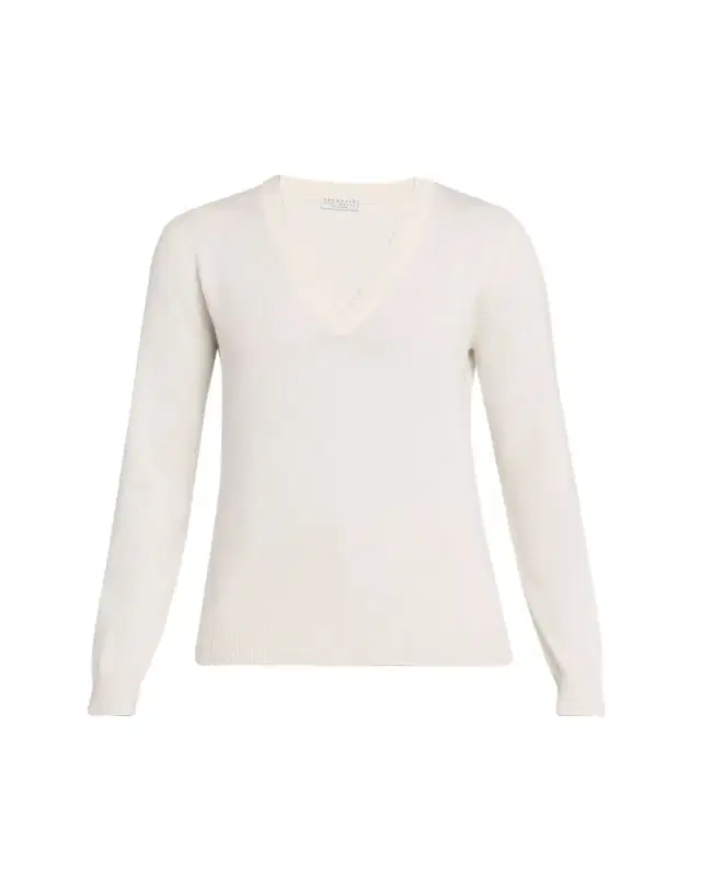 Brunello Cucinelli V-Neck Cashmere Sweater