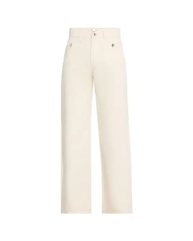 Veronica Beard Taylor High-Rise Wide-Leg Jeans