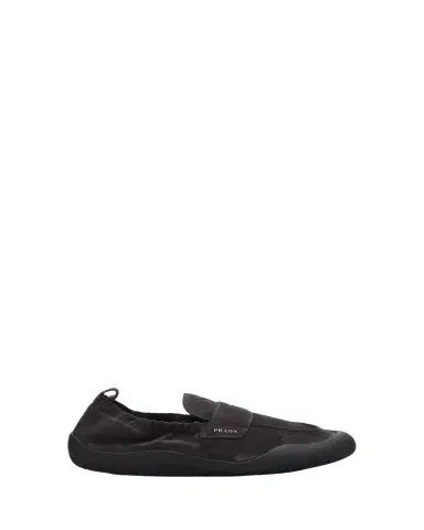Prada Men's Speedrock Suede Penny Loafers | Thumbnail 1 Prada Men's Speedrock Suede Penny Loafers | Thumbnail 1