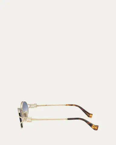 Miu Miu 54MM Oval Sunglasses | Thumbnail 3 Miu Miu 54MM Oval Sunglasses | Thumbnail 3