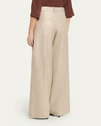 Brunello Cucinelli Loose Pleated Trousers | Thumbnail 3