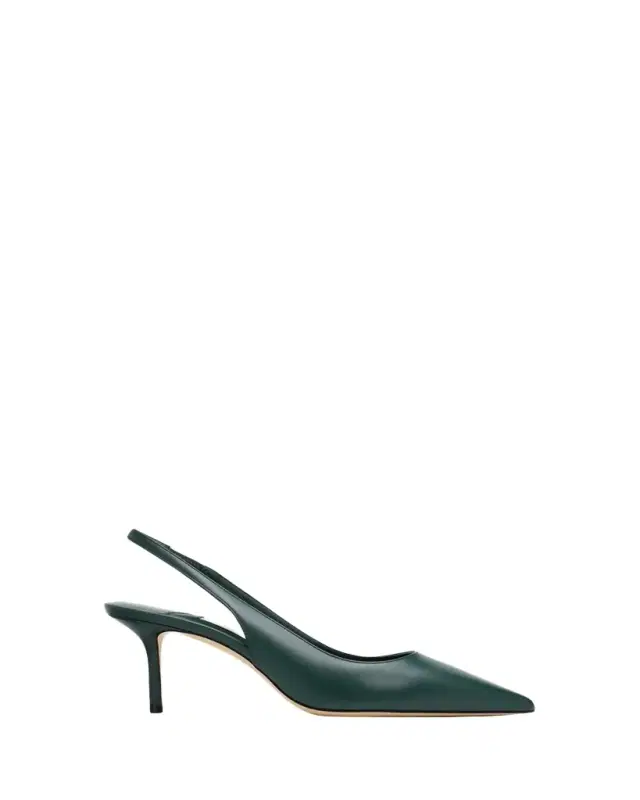 Jimmy Choo 65mm Love Leather Slingback Pumps