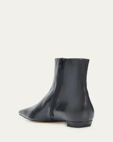Proenza Schouler Trap Flat Leather Ankle Boots | Thumbnail 4 Proenza Schouler Trap Flat Leather Ankle Boots | Thumbnail 4