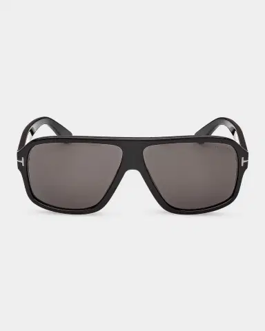 Tom Ford Men's William-02 Acetate Rectangle Sunglasses | Thumbnail 2 Tom Ford Men's William-02 Acetate Rectangle Sunglasses | Thumbnail 2