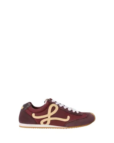 Loewe Men's Ballet Runner 2 Nylon and Suede Sneakers | Thumbnail 1