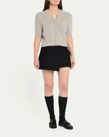 Miu Miu Crinkled Leather Buckled Moccasin Loafers | Thumbnail 3 Miu Miu Crinkled Leather Buckled Moccasin Loafers | Thumbnail 3