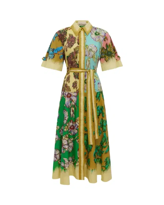 ALÉMAIS Jerry Maxi Shirtdress