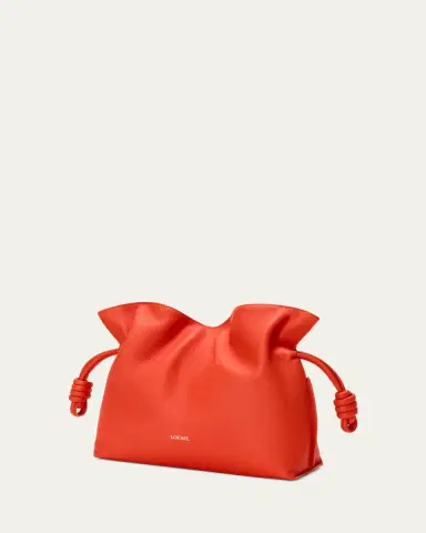 Loewe Flamenco Medium Clutch Bag in Nappa Leather | Thumbnail 6
