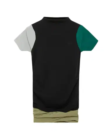 Loewe Mock-Neck Colorblock Cap-Sleeve Knit Top | Thumbnail 1 Loewe Mock-Neck Colorblock Cap-Sleeve Knit Top | Thumbnail 1