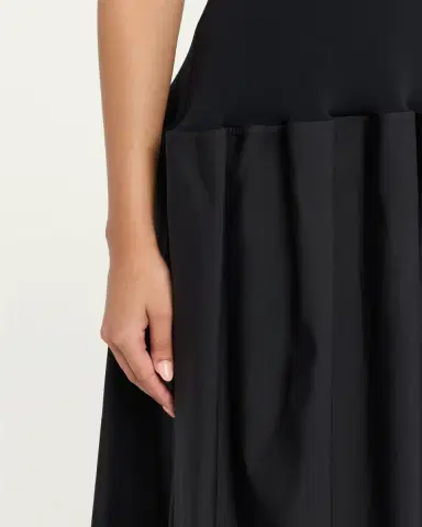 FFORME Marina Sleeveless Cotton-Silk Flared Midi Dress | Thumbnail 5 FFORME Marina Sleeveless Cotton-Silk Flared Midi Dress | Thumbnail 5