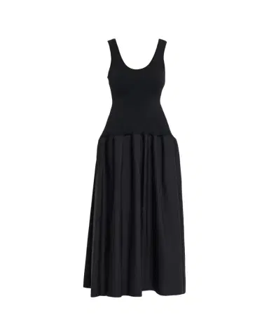 FFORME Marina Sleeveless Cotton-Silk Flared Midi Dress | Thumbnail 1 FFORME Marina Sleeveless Cotton-Silk Flared Midi Dress | Thumbnail 1