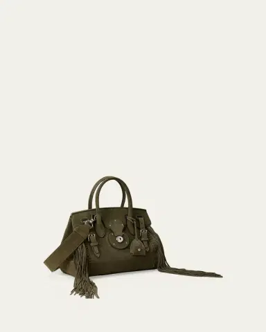 Ralph Lauren Collection Soft Ricky 27 Fringe-Trim Calf-Suede Bag | Thumbnail 3 Ralph Lauren Collection Soft Ricky 27 Fringe-Trim Calf-Suede Bag | Thumbnail 3