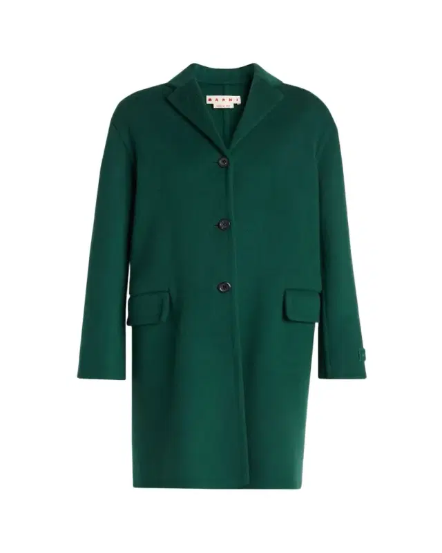 Marni Wool-Cashmere Long Coat