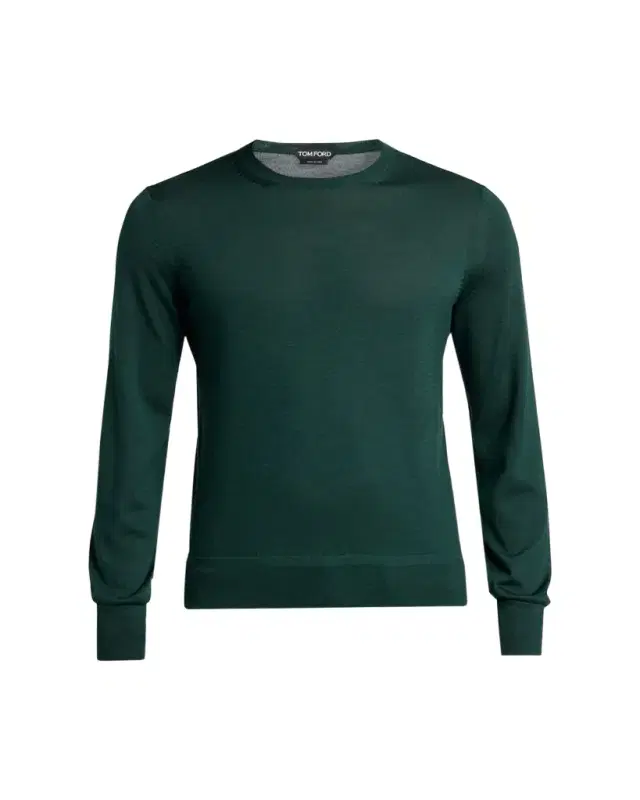 TOM FORD Men's Fine Gauge Cashmere-Blend Sweater