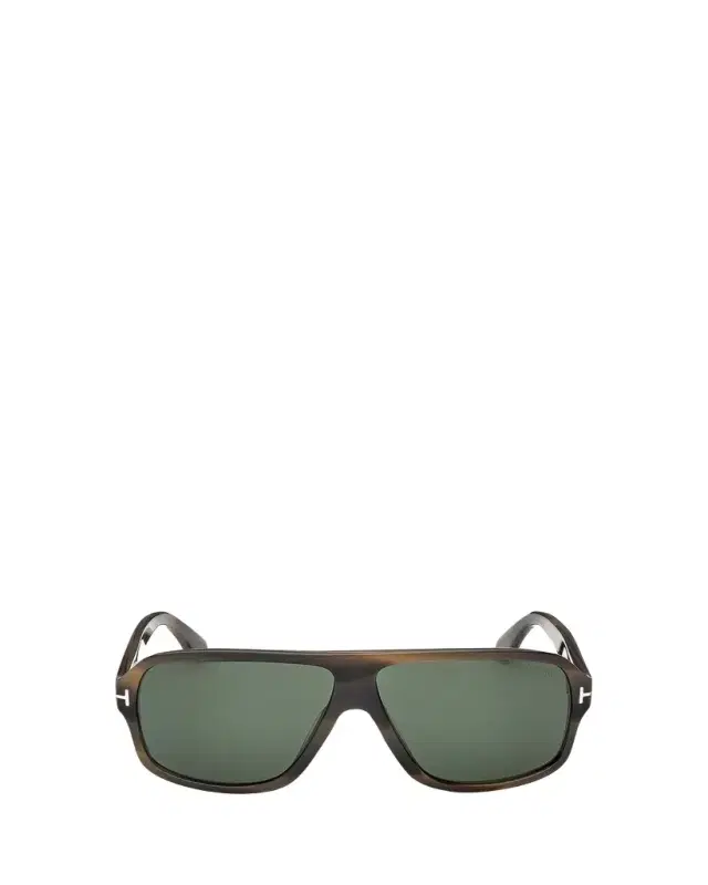 TOM FORD Men's William-02 Acetate Rectangle Sunglasses