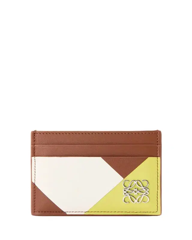 Loewe Colorblock Leather Anagram Card Holder