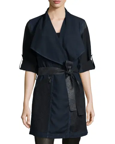Moncler Leather Pencil Skirt | Thumbnail 7 Moncler Leather Pencil Skirt | Thumbnail 7