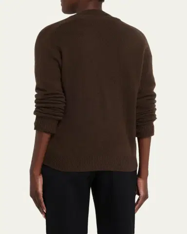 The Row Ovida Cashmere V-Neck Cardigan | Thumbnail 3