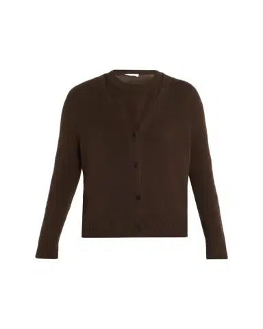 The Row Ovida Cashmere V-Neck Cardigan | Thumbnail 1