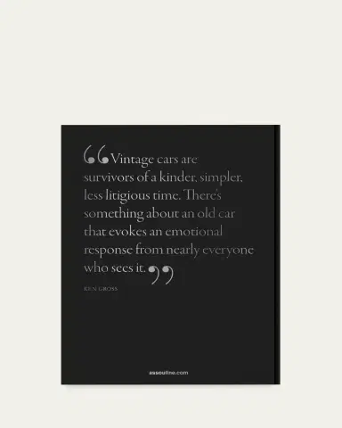 ASSOULINE "Vintage Cars (2nd Edition)" Book with Introduction by Ken Gross | Thumbnail 3