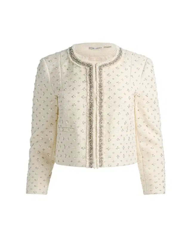 Thomasina Embellished Tweed Jacket