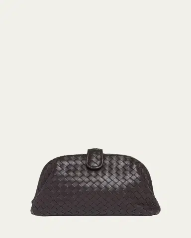 Bottega Veneta Lauren 1980 Leather Clutch Bag | Thumbnail 6