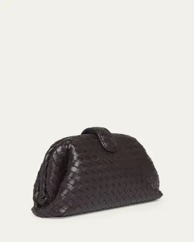 Bottega Veneta Lauren 1980 Leather Clutch Bag | Thumbnail 8