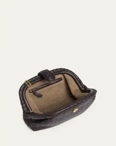 Bottega Veneta Lauren 1980 Leather Clutch Bag | Thumbnail 9