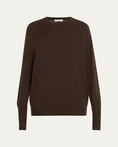 The Row Odelle Cashmere Knit Oversized Crewneck Top | Thumbnail 6 The Row Odelle Cashmere Knit Oversized Crewneck Top | Thumbnail 6