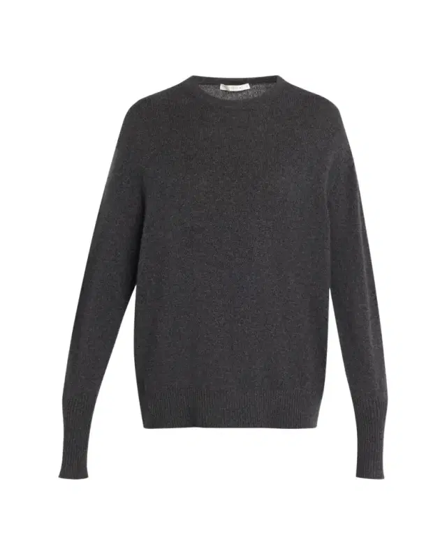 Odelle Cashmere Knit Oversized Crewneck Top