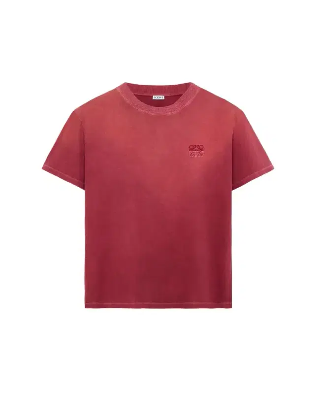 Loewe Men's Faded Degrade-Anagram Crewneck T-Shirt