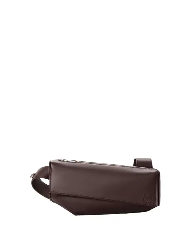 Loewe Men's Puzzle Featherlight Leather Crossbody Bag