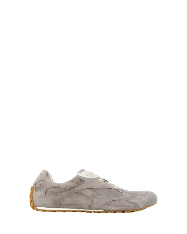 Bottega Veneta Orbit Flash Suede Low-Top Sneakers