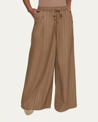 L'Agence Connie Striped Drawstring Trousers | Thumbnail 4 L'Agence Connie Striped Drawstring Trousers | Thumbnail 4