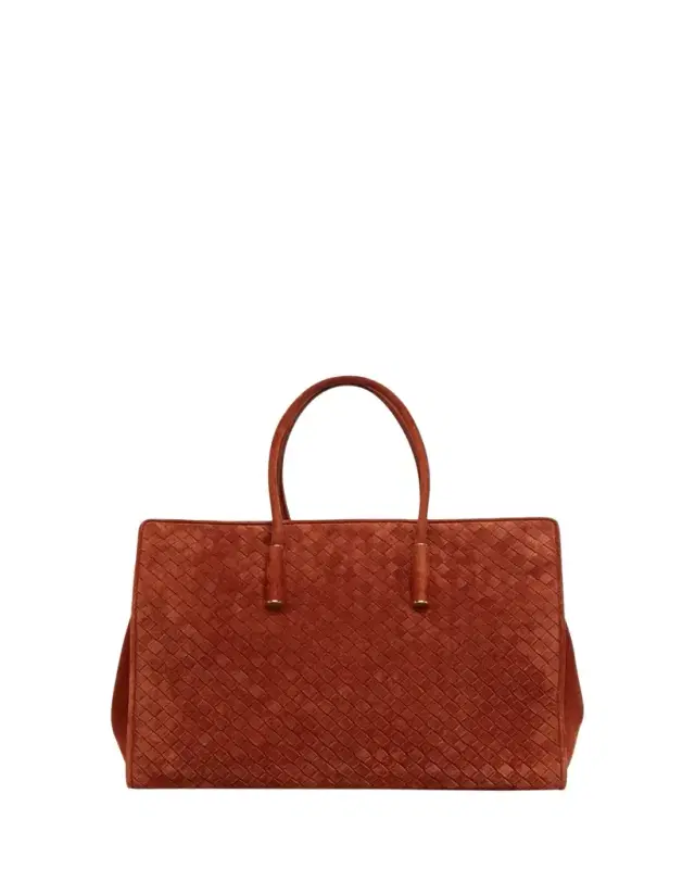 Bottega Veneta Barbara Medium Suede Tote Bag