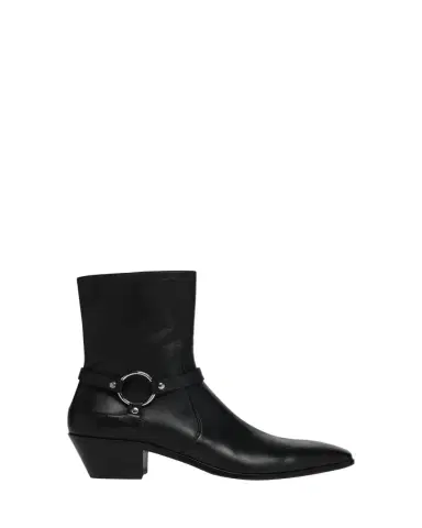 Tom Ford 45mm Clint Leather Ankle Boots | Thumbnail 1 Tom Ford 45mm Clint Leather Ankle Boots | Thumbnail 1